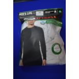 *32 Degrees Heat Men’s Long Sleeve Crewneck Top 2pk Size: XL