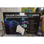 Colour Changing LED Lights 10m