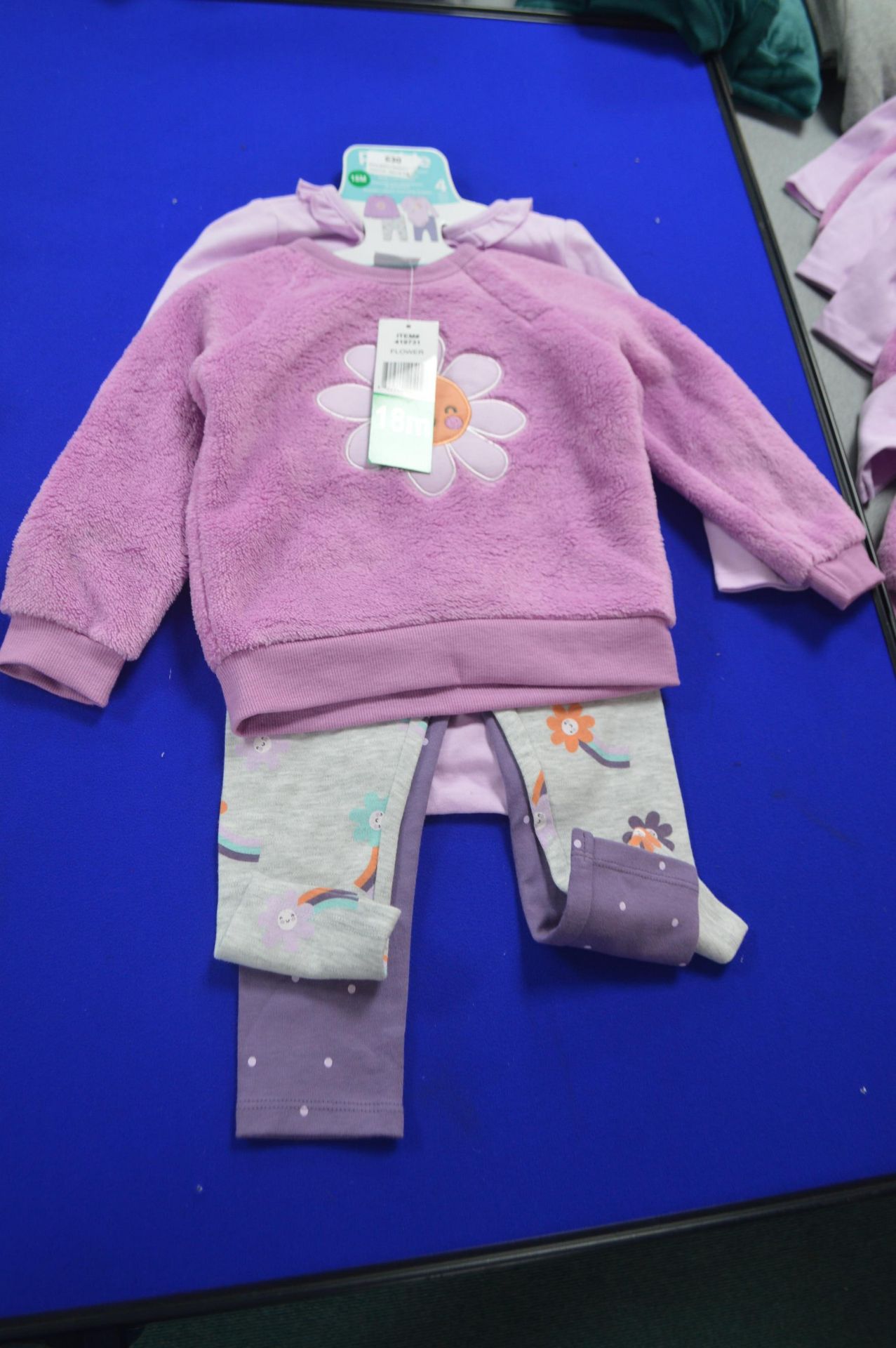 Pekkle 4pc Baby Set in Pink Size: 18 Months