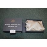 *Pair of Bedeck Luxury Mulberry Silk Pillow Cases