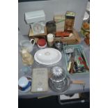 Vintage Kitchenalia, Tins, Cutlery, etc.