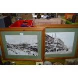 Two Reproduction Framed Photographs