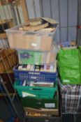 Hardback and Paperback Books etc. (cage not includ