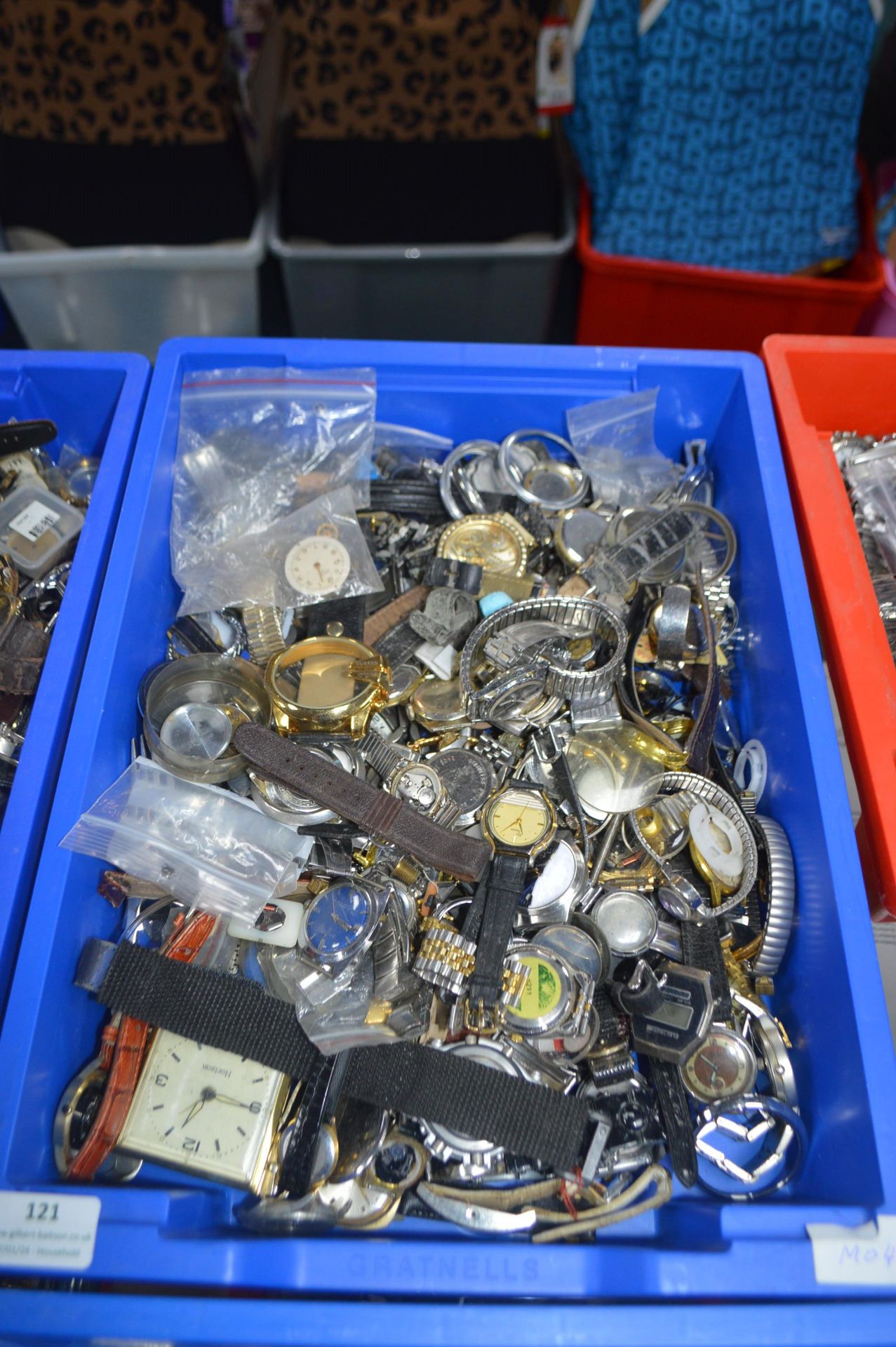 Assorted Wristwatches and Parts for Spares and Rep