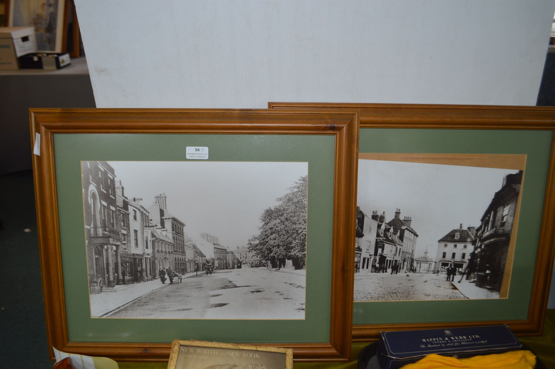 Two Framed Reproduction Photographs of Old Beverle - Image 2 of 2