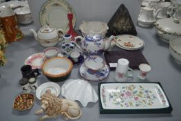 Decorative Pottery Including Minton and Shelley