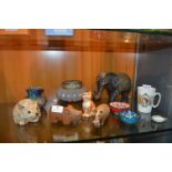 Animal Ornaments and Vases etc.