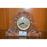 Waterford Crystal Mantel Clock