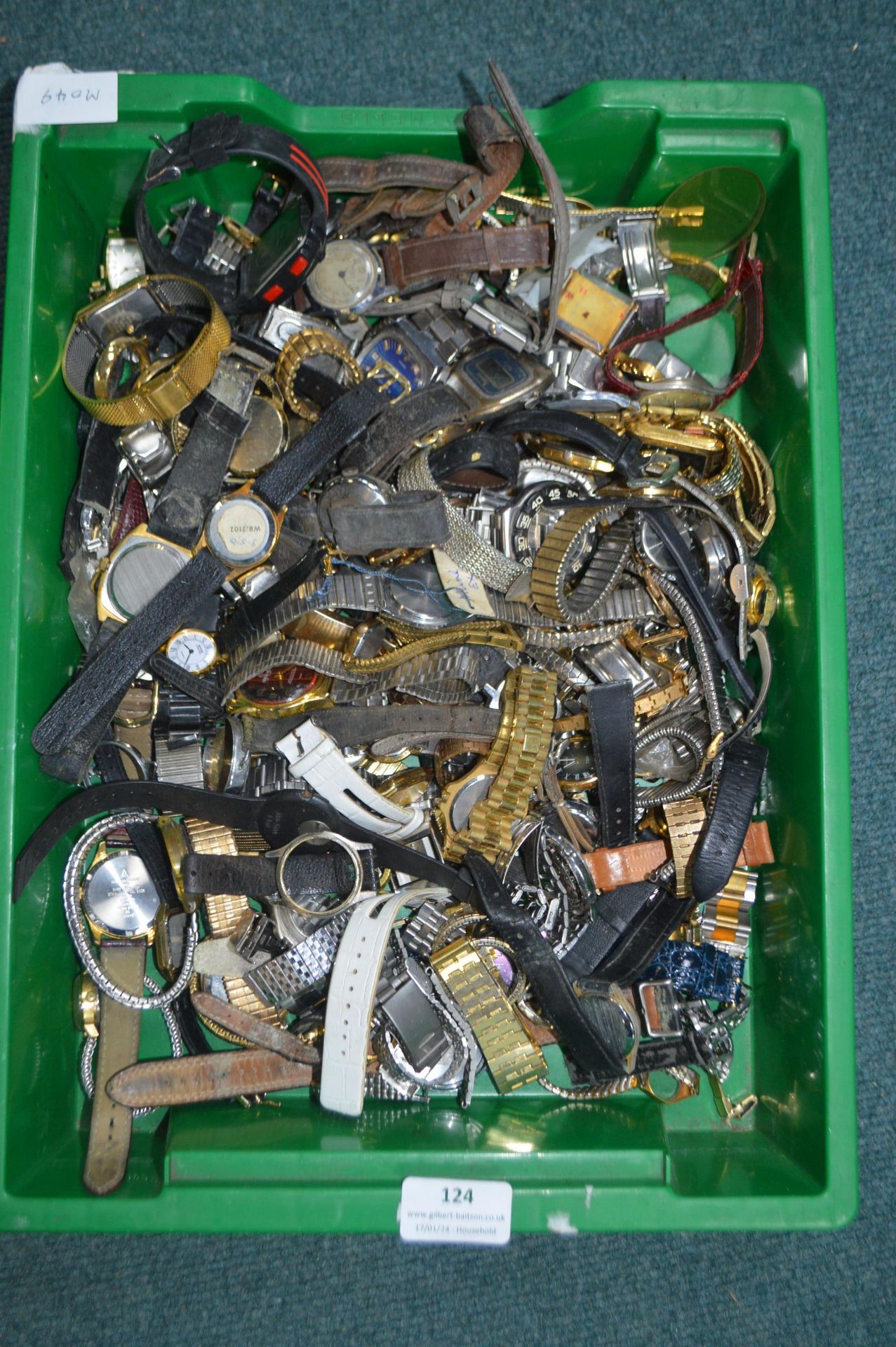 Assorted Wristwatches and Parts for Spares and Rep