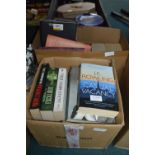 Two Boxes of Hardback and Paperback Books