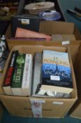Two Boxes of Hardback and Paperback Books
