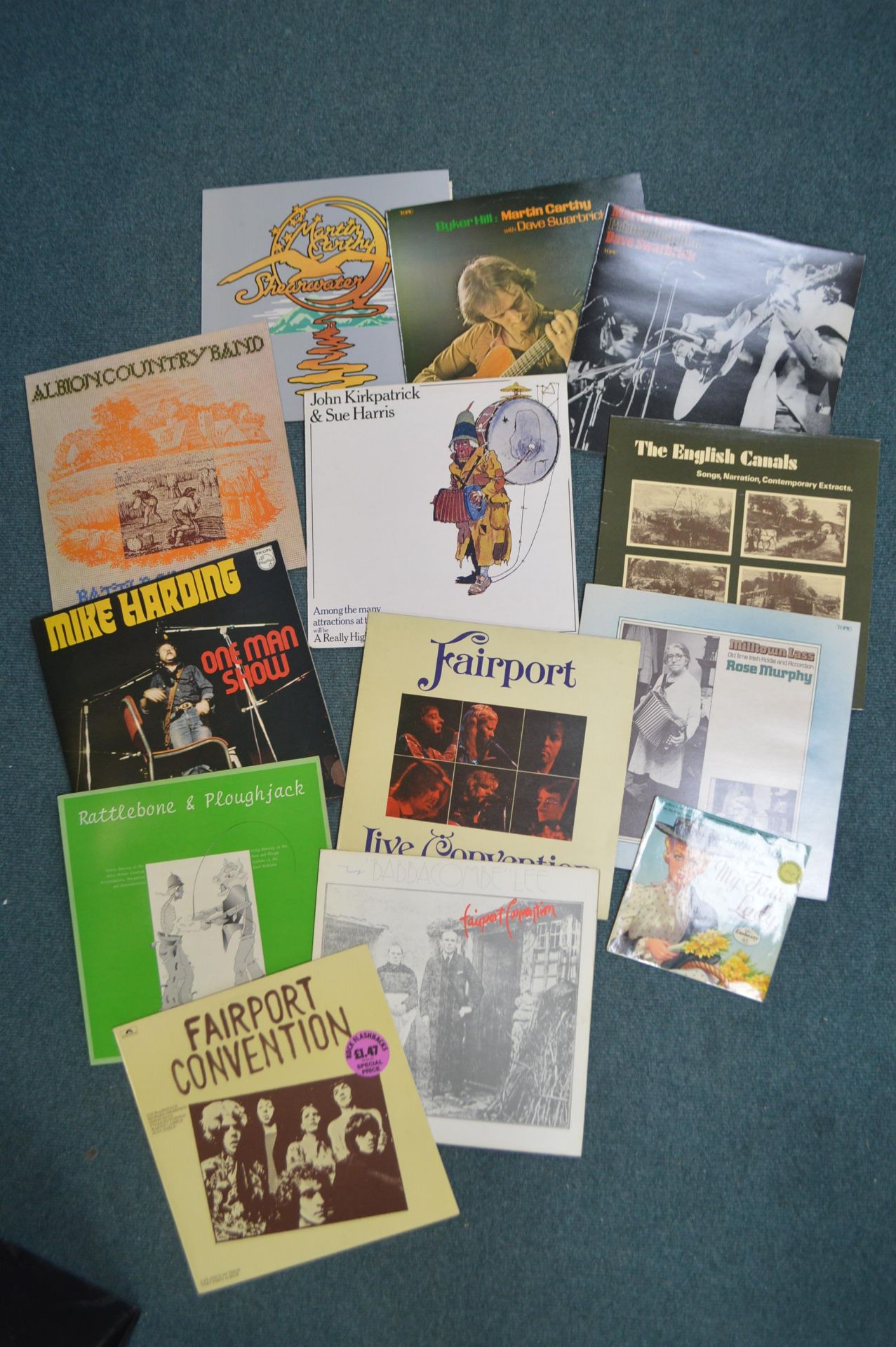 Case of Folk 12" LP Records Including Pentangle, e - Image 2 of 2