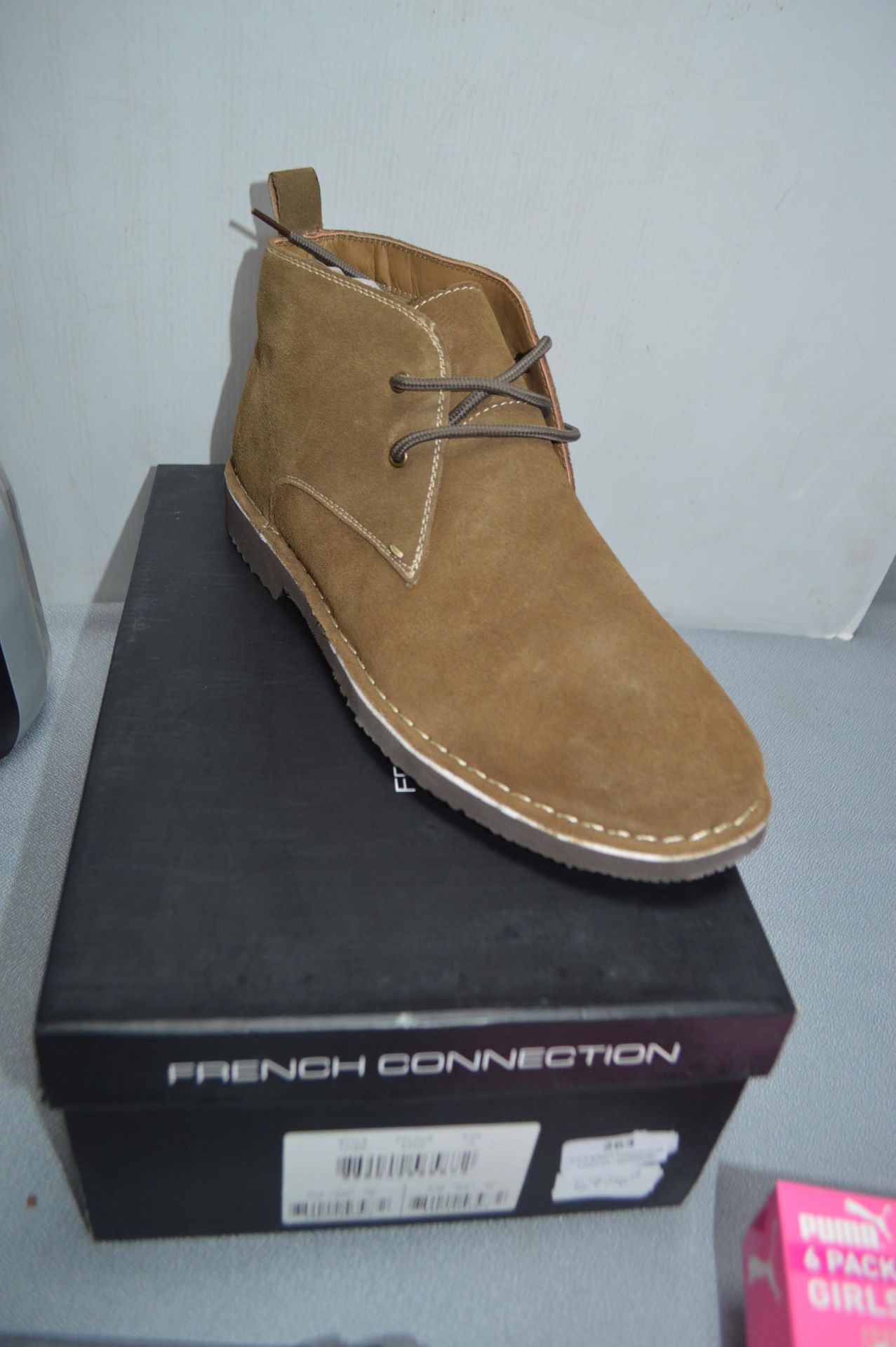 French Connection Men's Suede Ankle Boots Size: 10 - Image 2 of 2