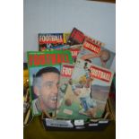 1950's/60's Football Monthly Magazines