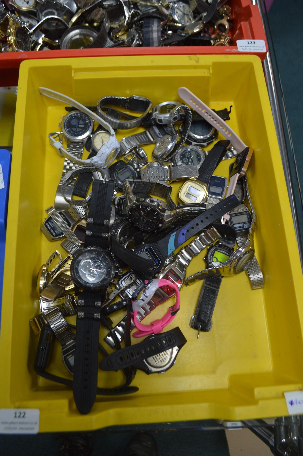 Assorted Wristwatches and Parts for Spares and Rep