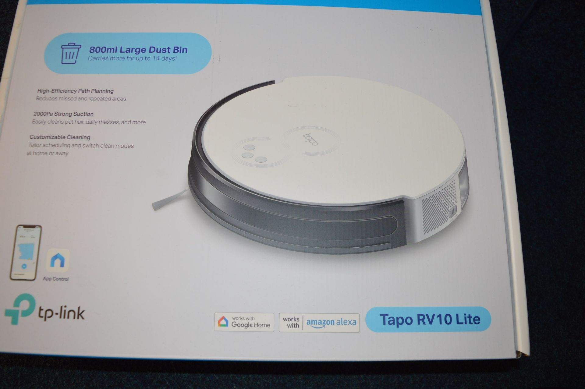 *Tapo RV10 Robot vacuum