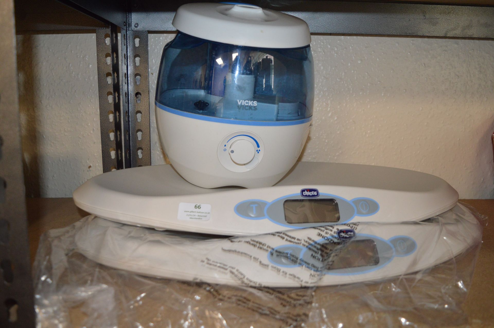 Two Chicco Baby Scales, and a Vix Sweet Dream Cool Mist Machine