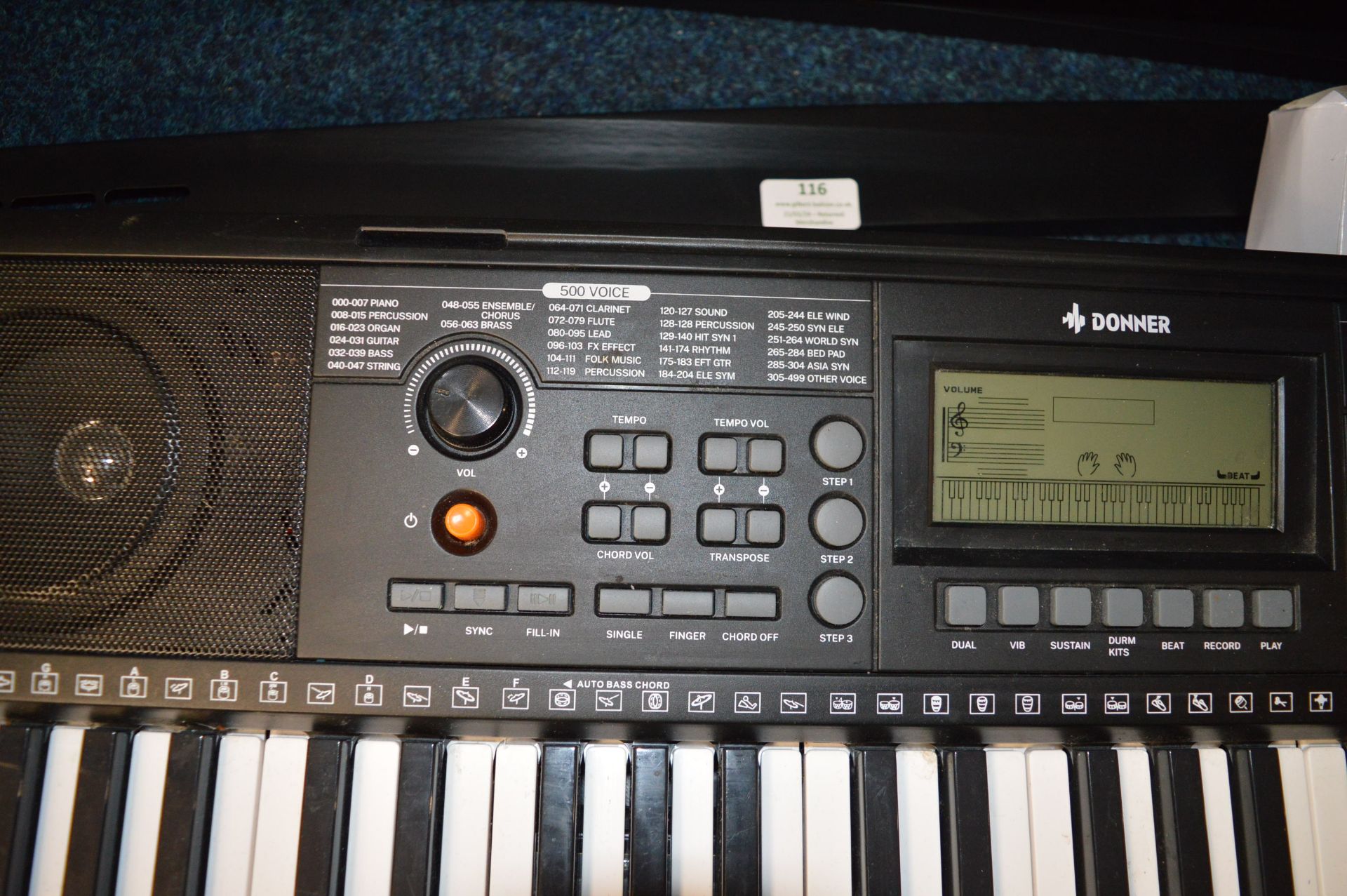 *Donner DEK610 Electric Piano on Stand - Image 3 of 4