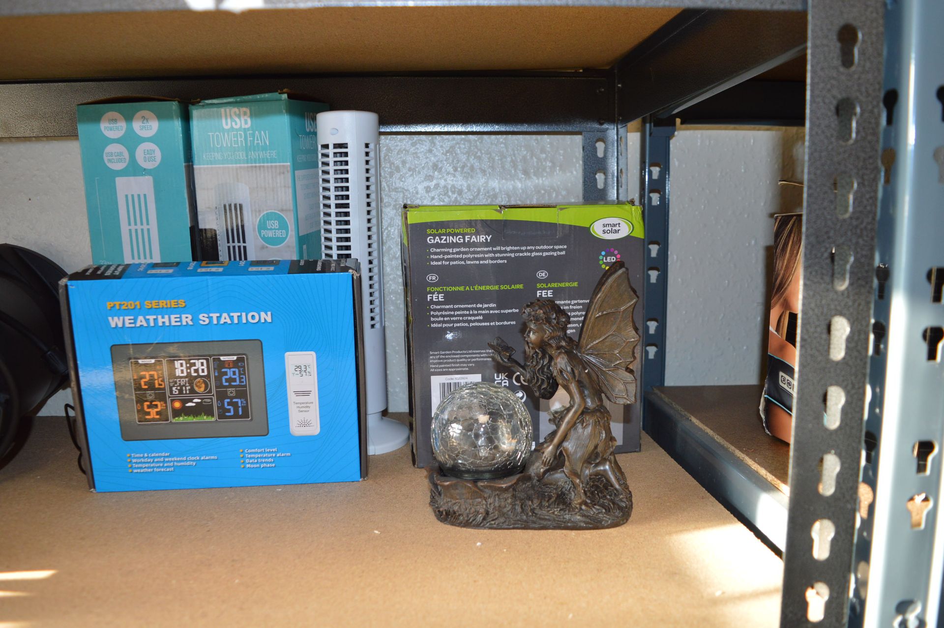 *Quantity of USB Tower Fans, Fairy, Weather Station, and a Laminator - Image 2 of 3