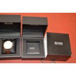 *Hugo Boss Wristwatch with Boxes