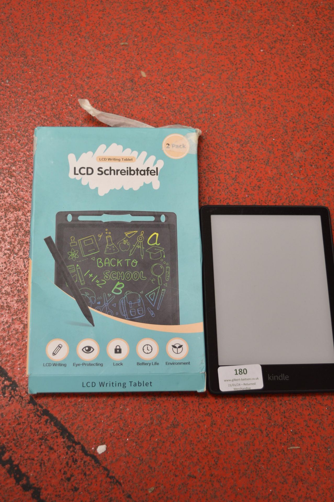 *Kindle M2L3UK, and Two LCD Writing Tablets