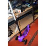 *Purple Folding Scooter