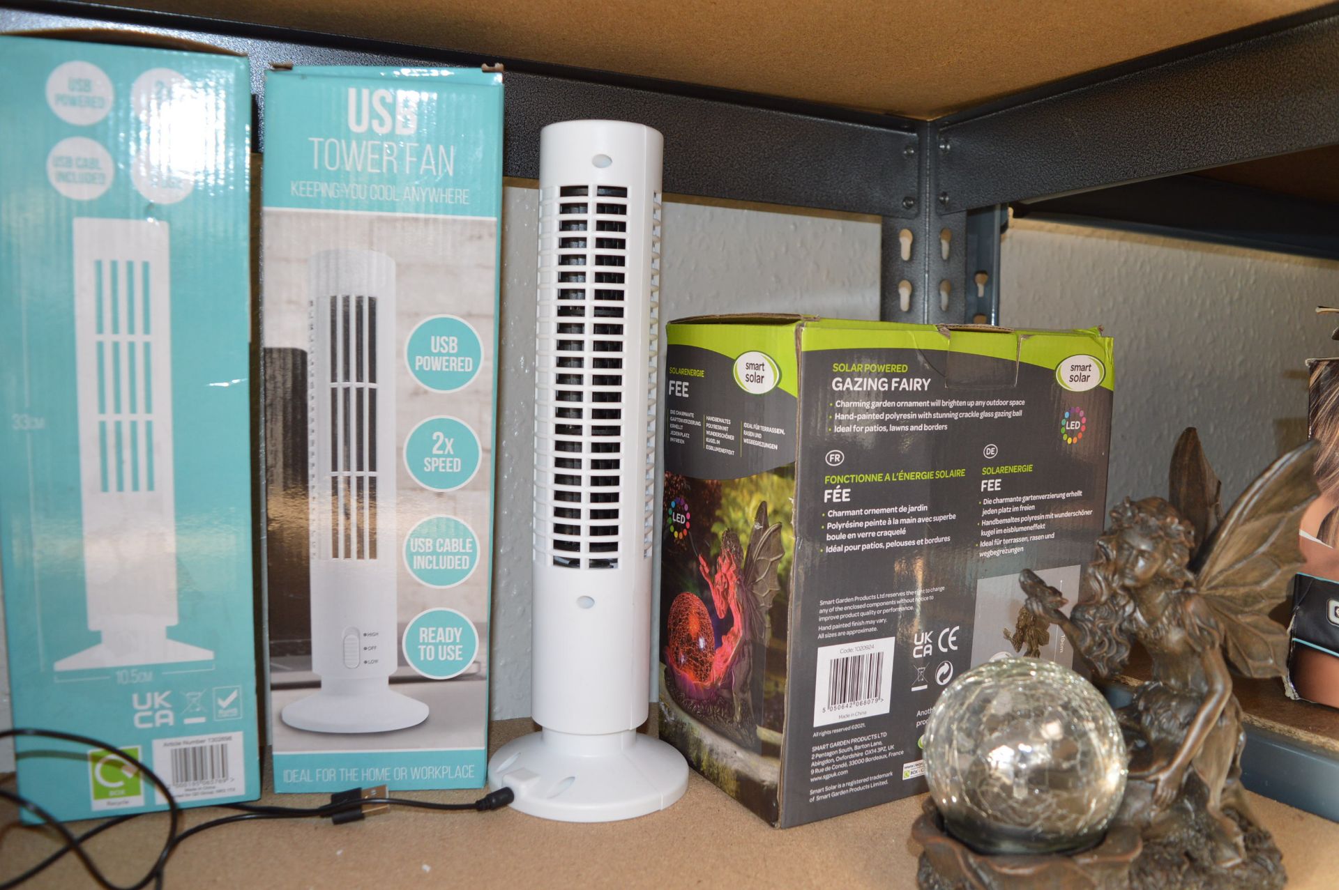 *Quantity of USB Tower Fans, Fairy, Weather Station, and a Laminator - Image 3 of 3