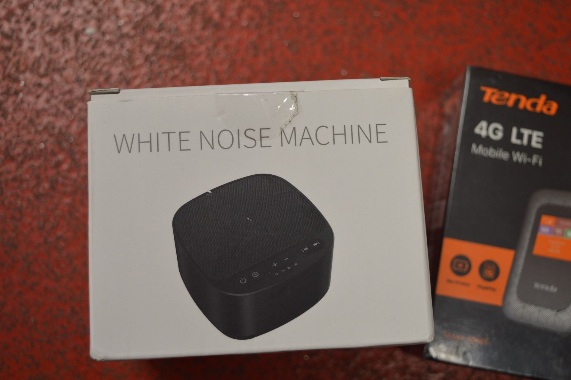 *White Noise Machine, Wireless Earbuds, and a Tender 4G LET Mobile WiFi - Image 2 of 3