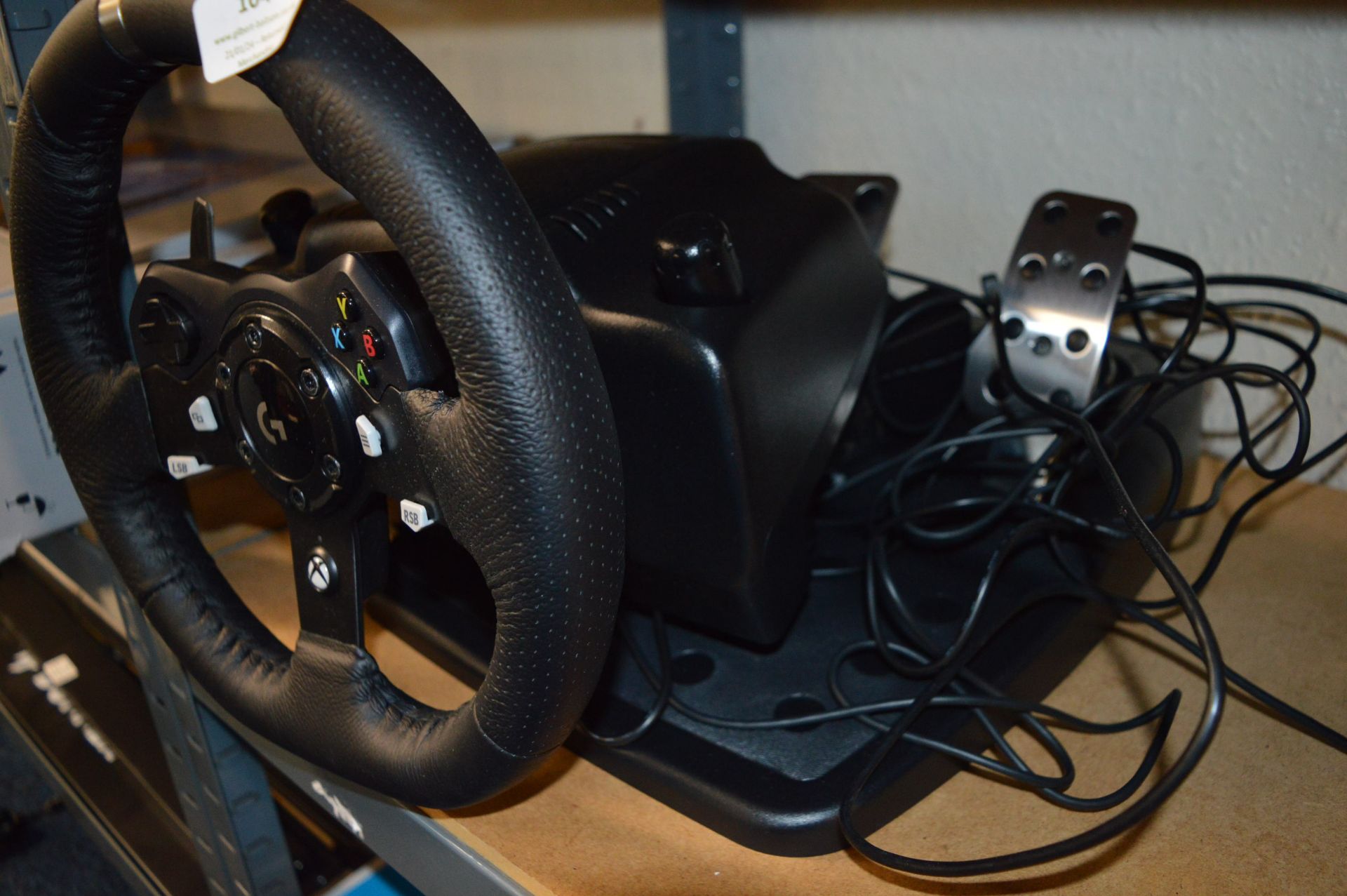 *Logitech Xbox Steering Wheel and Pedals, and Another for PlayStation - Image 2 of 3