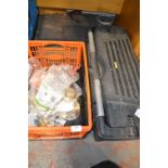 Toolbox and Contents Including a Metal Fittings