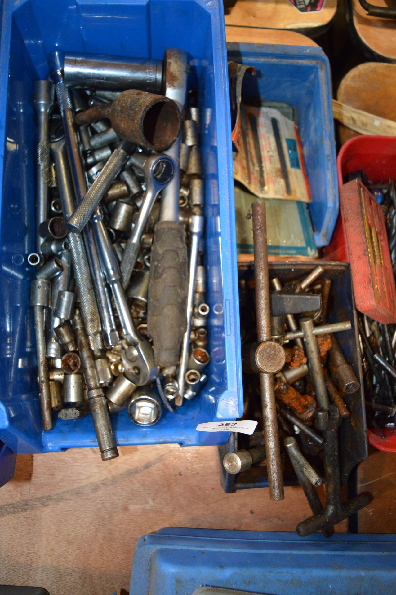 Mixed Lot of Bolts, Ratchets, Drill Bits, etc. - Image 3 of 4