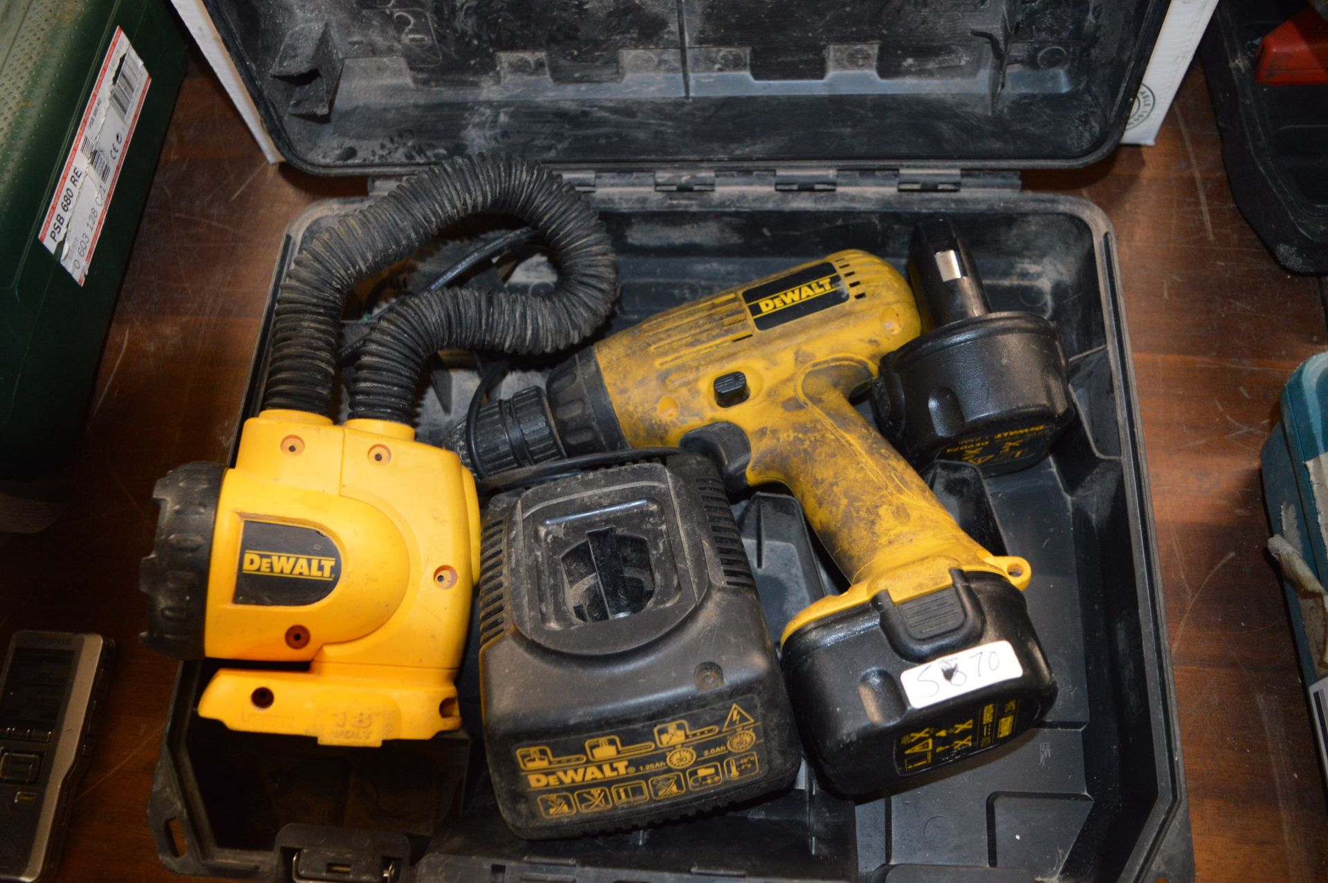Dewalt Drill and Light with Batteries