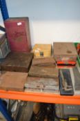 Mixed Lot Including Safe Box, Vernier, Hydraulic Nut Splitter, Router Buts, etc.