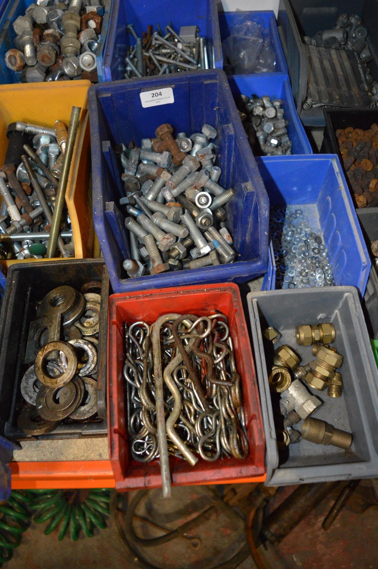Mixed Lot Including Bolts, Screws, Wall Fixings, etc. - Image 3 of 6