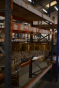 One Bay of Dexion Speed Lock Racking 90x270cm x 240cm high Comprising Two Uprights and Six Beams (
