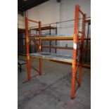 *Bay of Dexion Pallet Racking 180x76cm x 2.5cm Comprising Two Uprights and Four Beams with