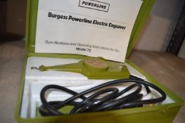 Burgess Powerline Two Speed Engraver