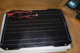 Solar Powered 30w Battery Charger/Maintainer