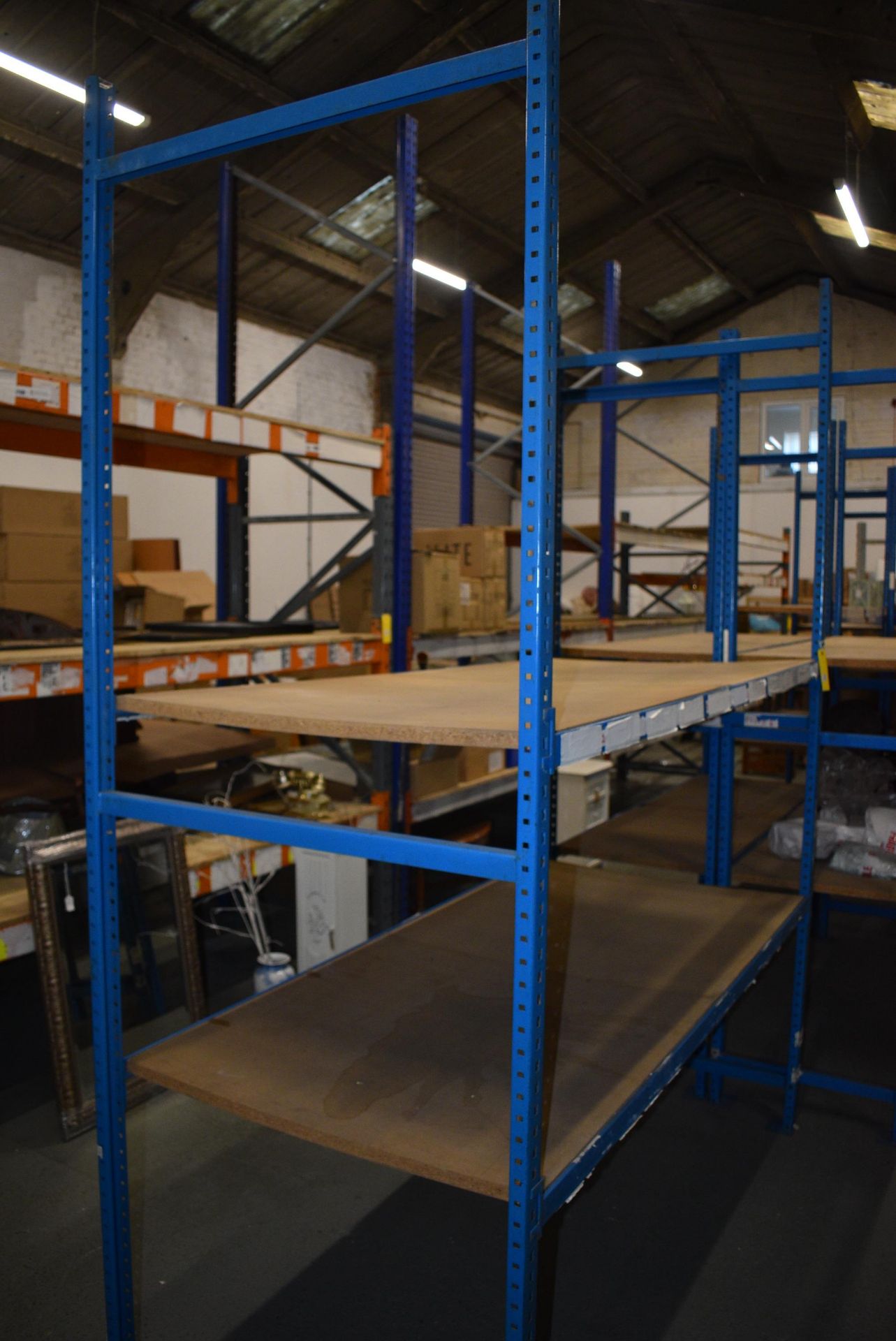 *One Bay of Planned Storage Systems Ltd Racking 90x185cm x 246cm high Comprising Two Uprights and