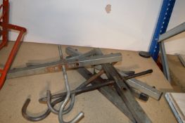 Four Ladder Roof Clamps