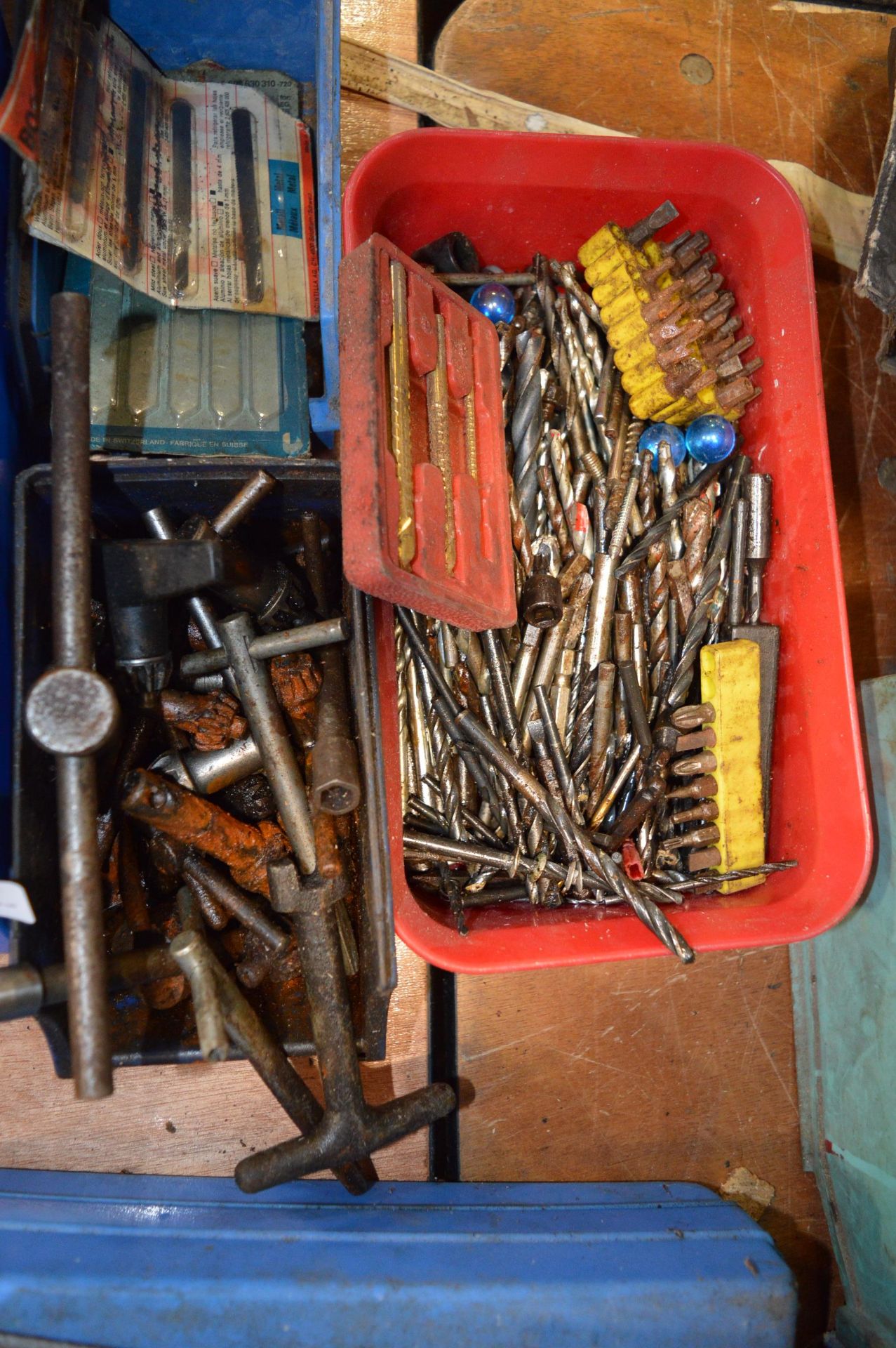 Mixed Lot of Bolts, Ratchets, Drill Bits, etc. - Image 4 of 4