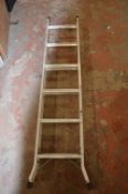 Set of Six Tread Ladders
