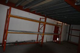 *Two Bays of Dexion Speed Lock Racking 265x76cm x 2.5m high Comprising Three Uprights and Eight