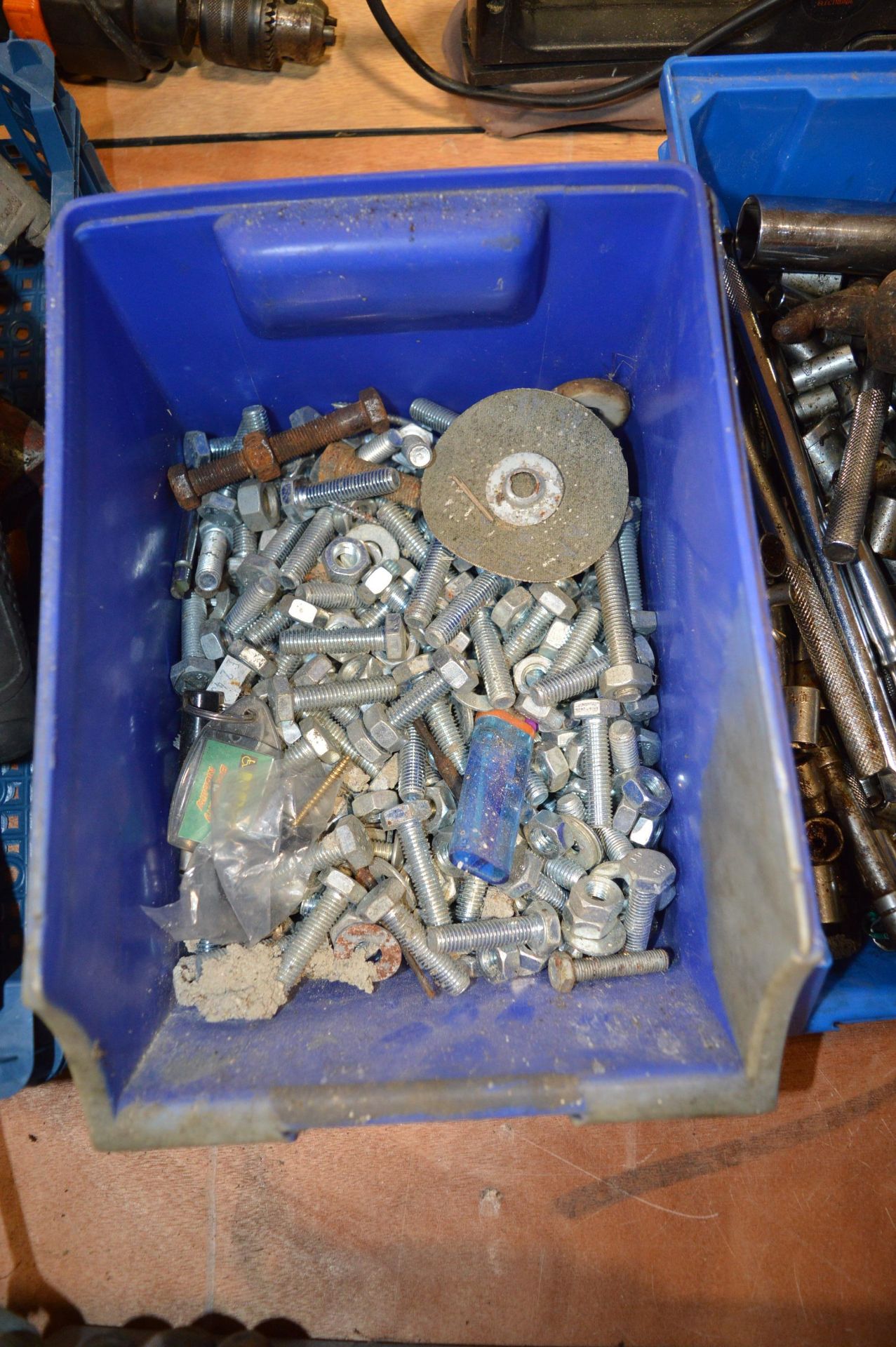 Mixed Lot of Bolts, Ratchets, Drill Bits, etc. - Image 2 of 4