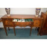 Serpentine Front Sideboard with Cutlery Drawer and