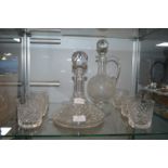 Glass Decanters and Tumblers
