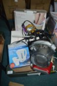 Electrical Items Including Black & Decker Dust Bus