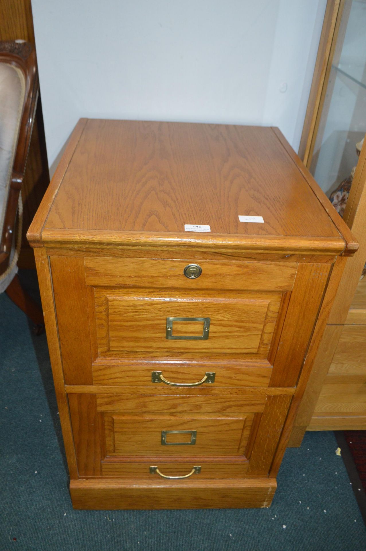 Two Drawer Home Filing Cabinet