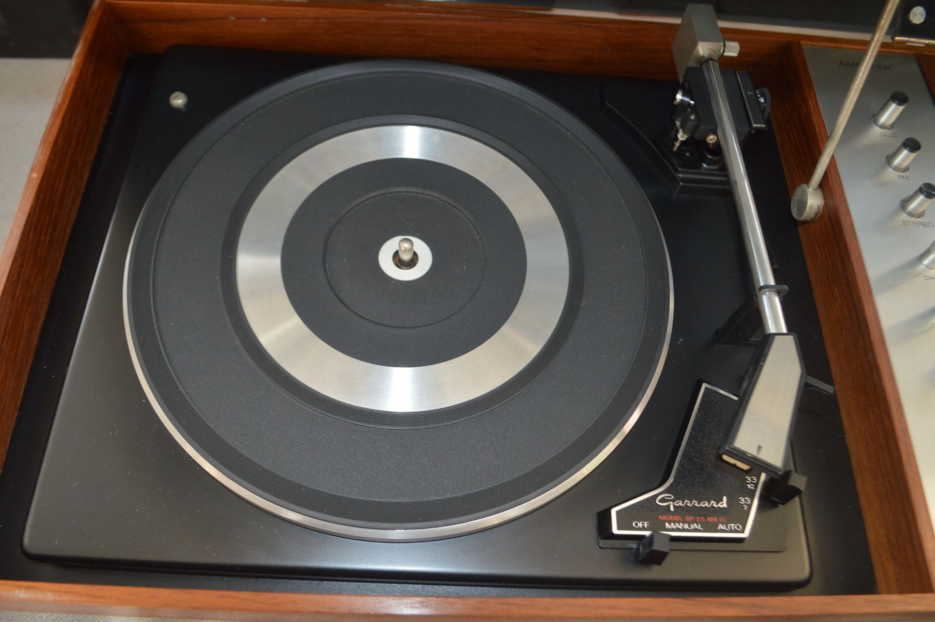 Vintage Garrard Turntable and Bush Arena Hi-Fi Spe - Image 2 of 3