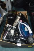 Electrical Items Including Hair Stylers, Irons, et